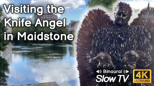 Visiting the Knife Angel in Maidstone