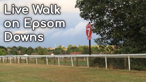 Live Walk Around Epsom Downs (Experimental)