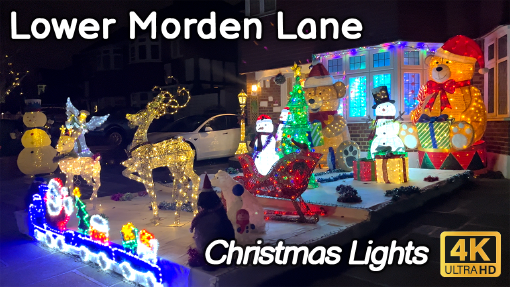 Fantastic Christmas Displays on Lower Morden Lane 2023