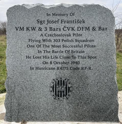 Sergeant Josef František Memorial