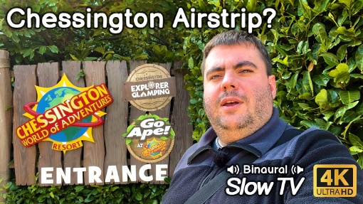 The Hidden Airstrip & Cafe Right By Chessington World of Adventures