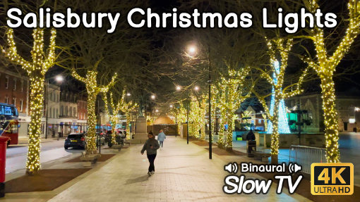 Salisbury Christmas Lights 2022 in HDR