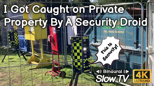 I Got Caught on Private Property By A Security Droid