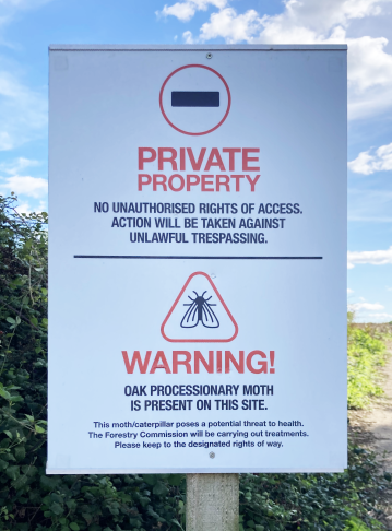 New Private Property Sign