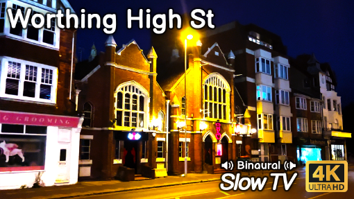 Worthing High Street at Night